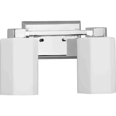 Estrada 2 Light 13.37 inch Polished Chrome Bathroom Vanity Light Wall Light