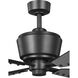 Chapin 54 inch Graphite with Grey Weathered Wood Blades Ceiling Fan