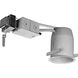 Recessed Lighting MR16 Unfinished Recessed Remodel Housing, 4in, Non-IC, Low Voltage