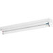 Modular Fluorescent 1 Light 3 inch White Flush Mount Ceiling Light