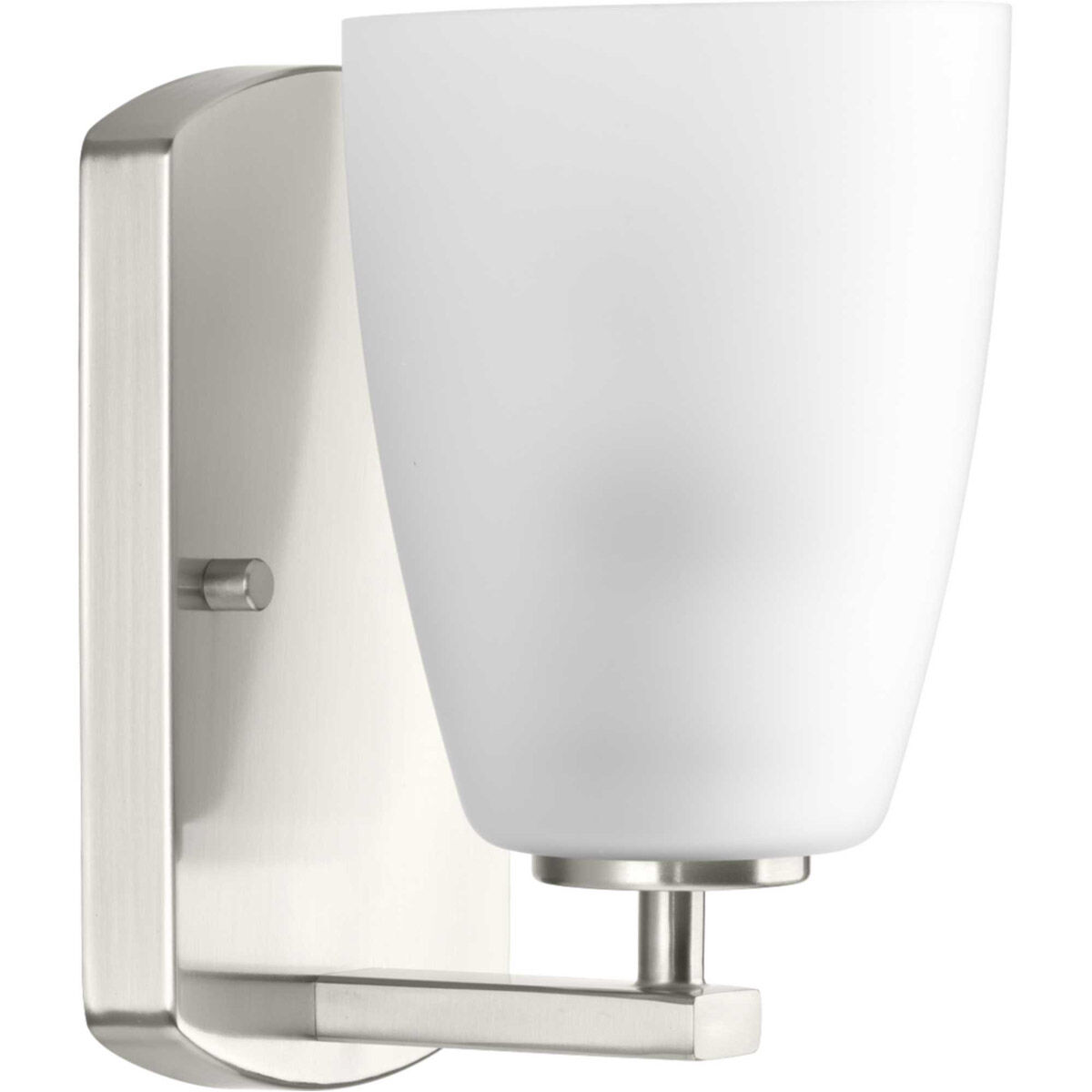 Leap 1 Light 5 inch Brushed Nickel Bath Vanity Wall Light