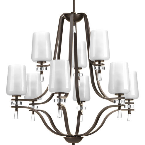 Indulge 9 Light 34 inch Antique Bronze Chandelier Ceiling Light