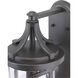 Morrison Outdoor Wall Lantern in Antique Bronze, Large, Design Series