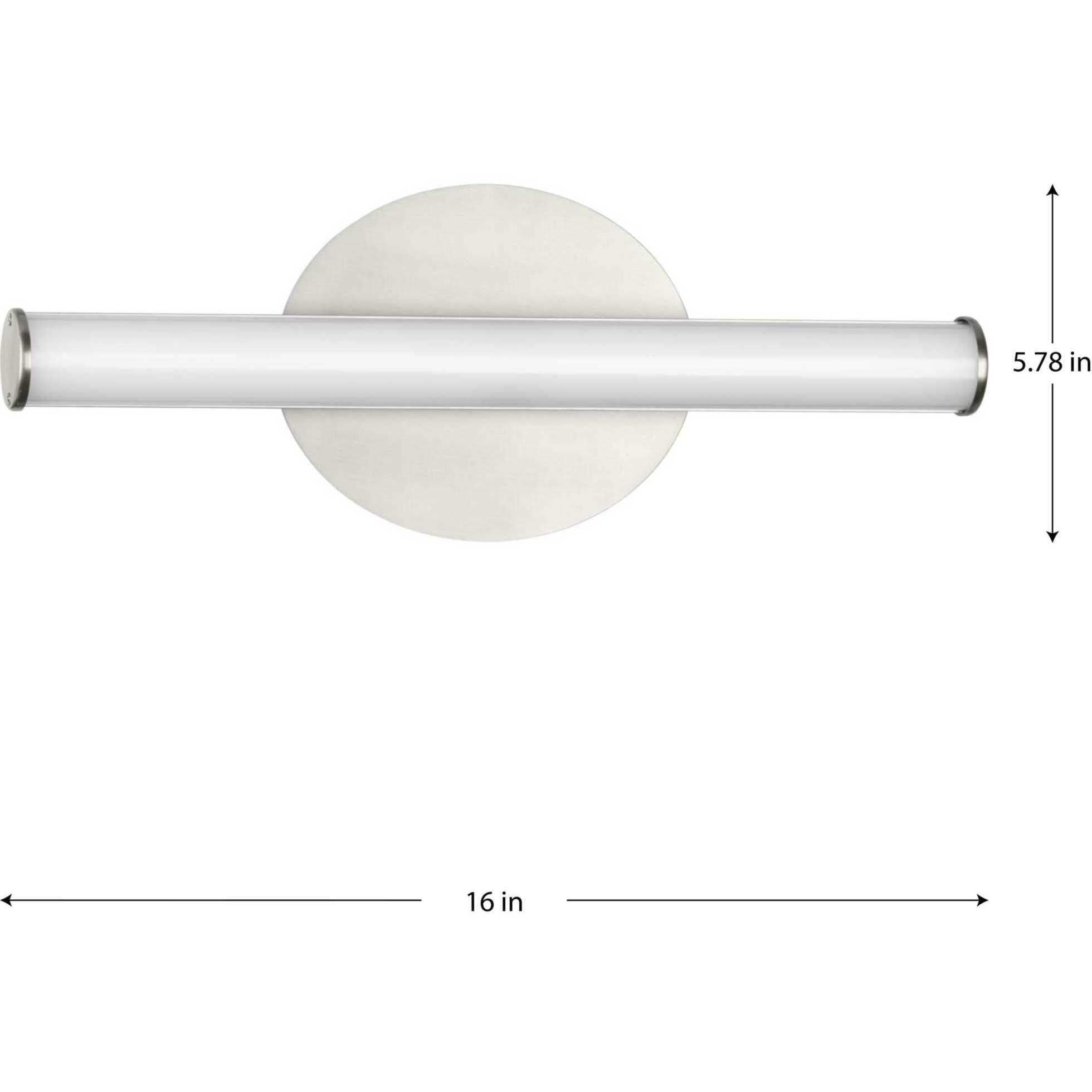 Phase 3 LED LED 16 inch Brushed Nickel Vanity Light Wall Light