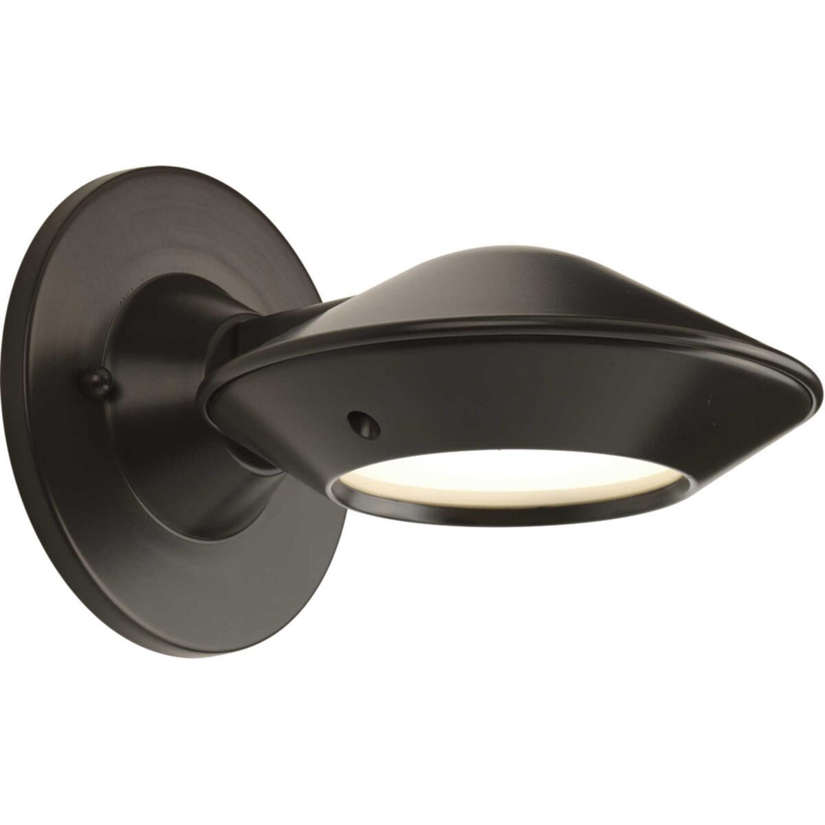 Strata LED Outdoor Wall Lantern in Antique Bronze, Progress LED