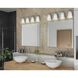 Cascadia 4 Light 32 inch Polished Chrome Bath Vanity Wall Light
