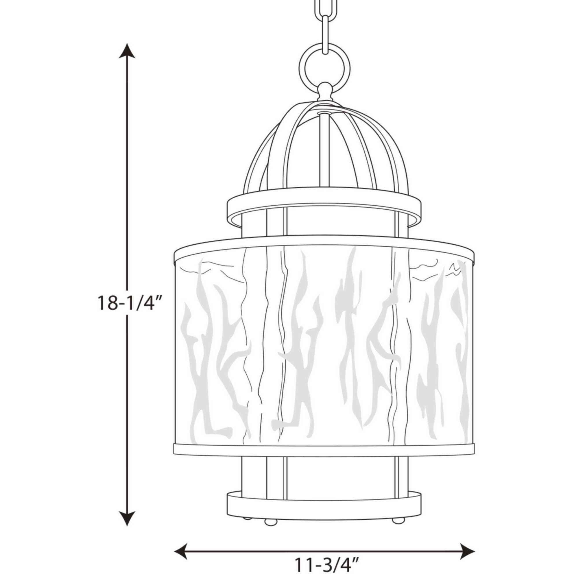 Bay Court 1 Light 11.75 inch Brushed Nickel Foyer Pendant Ceiling Light
