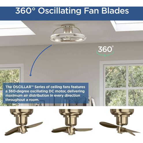 Fanin 20.62 inch Matte Black Outdoor Ceiling Fan