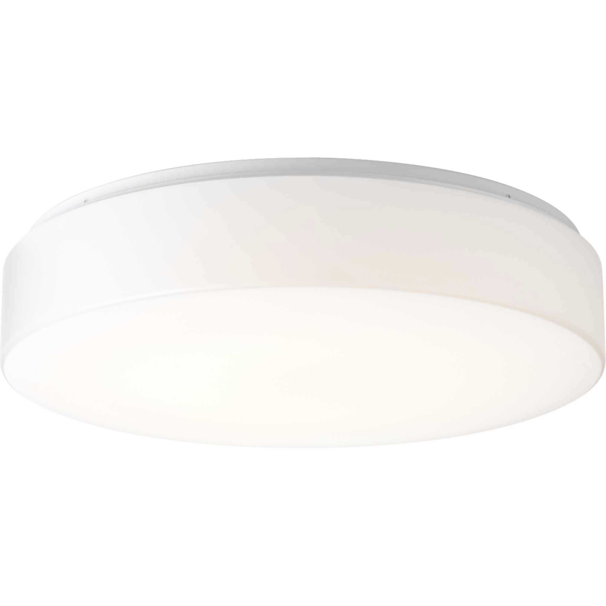 Drums And Clouds LED 16.94 inch White Flush Mount Ceiling Light, Progress LED
