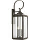 Gibbes Street 3 Light 31 inch Antique Bronze Outdoor Wall Lantern, Large, Design Series