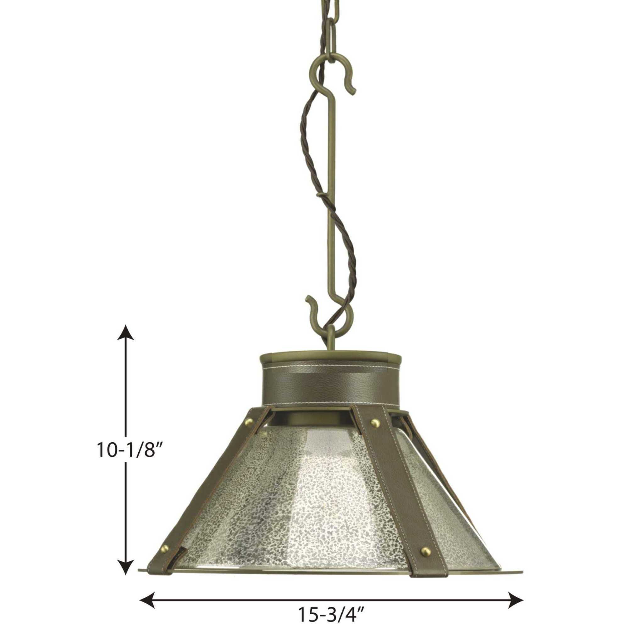 Point Dume™ Rockdance 1 Light 15.75 inch Aged Brass Pendant Ceiling Light, Design Series