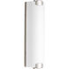 Balance LED LED 17 inch Brushed Nickel Bath Vanity Wall Light