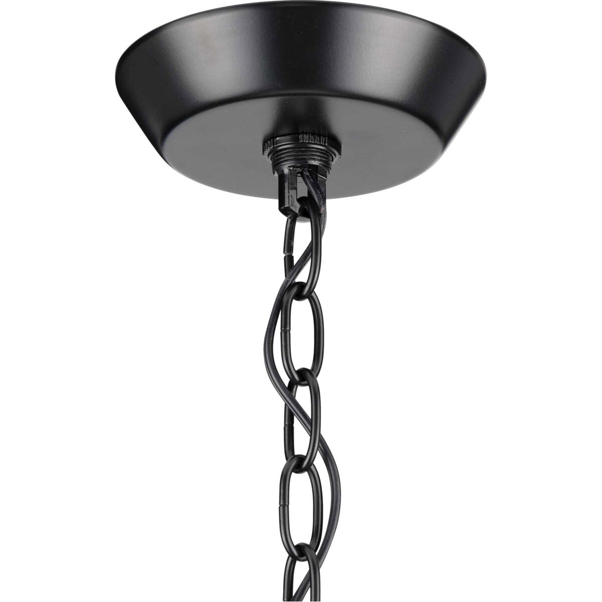 Lassiter 3 Light 17 inch Matte Black Foyer Pendant Ceiling Light