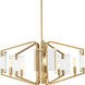Cahill 5 Light 25.63 inch Brushed Bronze Chandelier Ceiling Light, Design Series