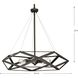 Saucedo 5 Light 24.5 inch Architectural Bronze Pendant Ceiling Light, Design Series