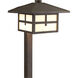 Mission 12 18 watt Weathered Bronze Landscape Path Light
