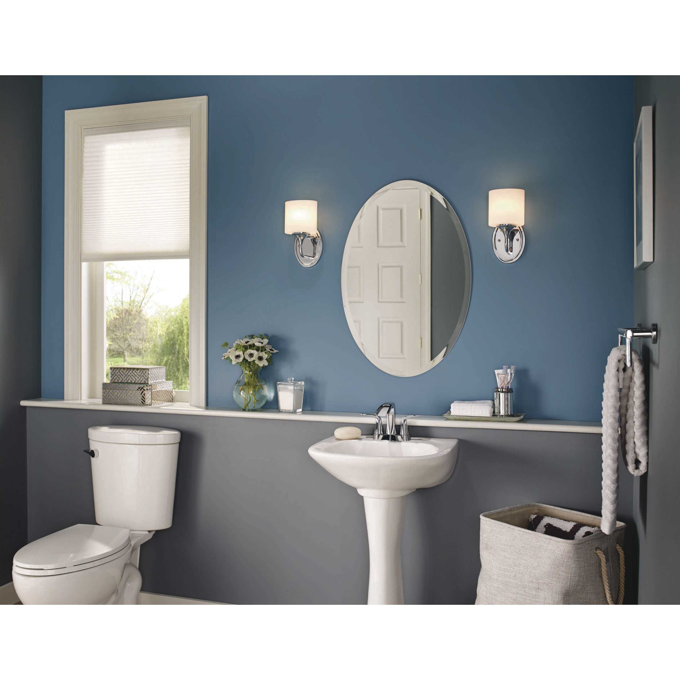 Lynzie 1 Light 5 inch Polished Chrome Bath Vanity Wall Light