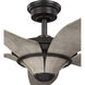 Mesilla 60 inch Antique Bronze with Antique Wood Blades Outdoor Ceiling Fan