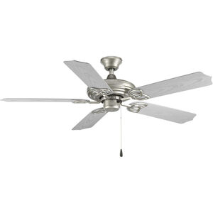 AirPro Outdoor 52 inch Galvanized with Silver Blades Ceiling Fan