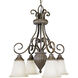 Maison Orleans 4 Light 21 inch Fieldstone Chandelier Ceiling Light