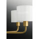 Palacio 9 Light 36 inch Vintage Gold Chandelier Ceiling Light, Design Series