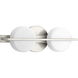 Volo LED LED 16 inch Brushed Nickel Bath Vanity Wall Light, Design Series