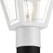 Mansard 1 Light 13 inch White Outdoor Post Lantern