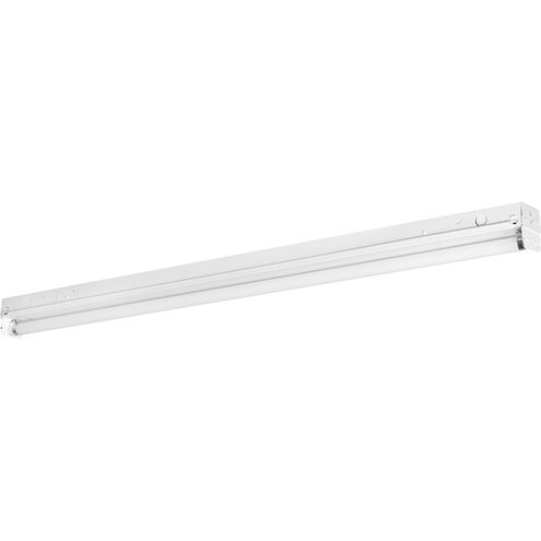 Modular Fluorescent 2 Light 3 inch White Flush Mount Ceiling Light