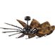 Springer 52 inch Architectural Bronze with Distressed Walnut Blades Windmill Ceiling Fan