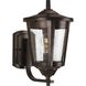 East Haven 1 Light 13 inch Antique Bronze Outdoor Wall Lantern, Medium