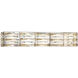 The Pointe 4 Light 25 inch Polished Chrome Bath Strip Wall Light