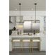 Pivot LED LED 28 inch Matte Black Chandelier Ceiling Light, Progress LED 
