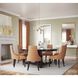 Vertex 5 Light 22.5 inch Brushed Gold Chandelier Ceiling Light