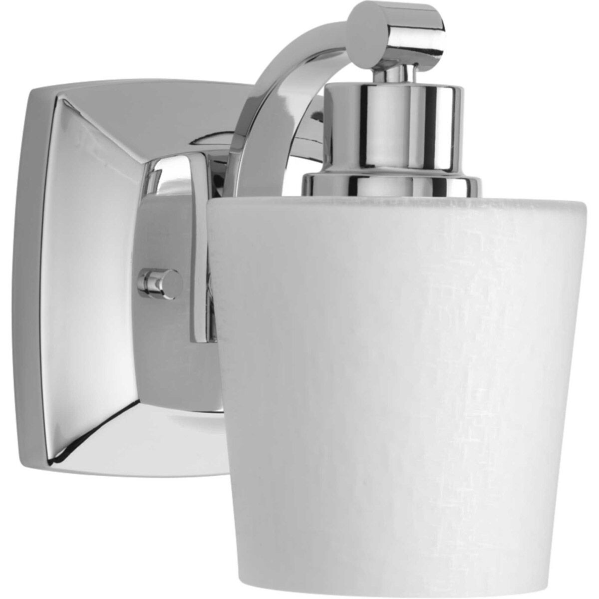 Glance 1 Light 5 inch Polished Chrome Bath Vanity Wall Light, Design Series