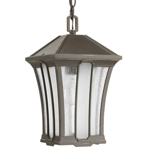 Twain 1 Light 7.75 inch Antique Bronze Outdoor Hanging Lantern, Design Series