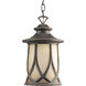 Resort 1 Light 8.5 inch Aged Copper Outdoor Hanging Lantern