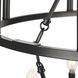 Gilliam 15 Light 35.5 inch Matte Black Chandelier Ceiling Light