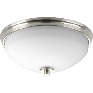 Replay 2 Light 14 inch Brushed Nickel Flush Mount Ceiling Light