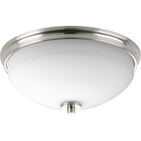 Replay 2 Light 14 inch Brushed Nickel Flush Mount Ceiling Light