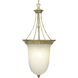 Savannah 3 Light 17 inch Seabrook Hall & Foyer Ceiling Light