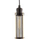 Industrial 1 Light 5 inch Antique Bronze Pendant Ceiling Light