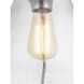 Range 1 Light Polished Nickel Pendant Ceiling Light