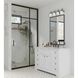 Fessler 4 Light 29.12 inch Matte Black Bath Light Wall Light