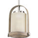 Aspen Creek 1 Light 7 inch Brushed Nickel Mini-Pendant Ceiling Light, Design Series