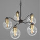 Hansford 5 Light 25 inch Antique Bronze Chandelier Ceiling Light