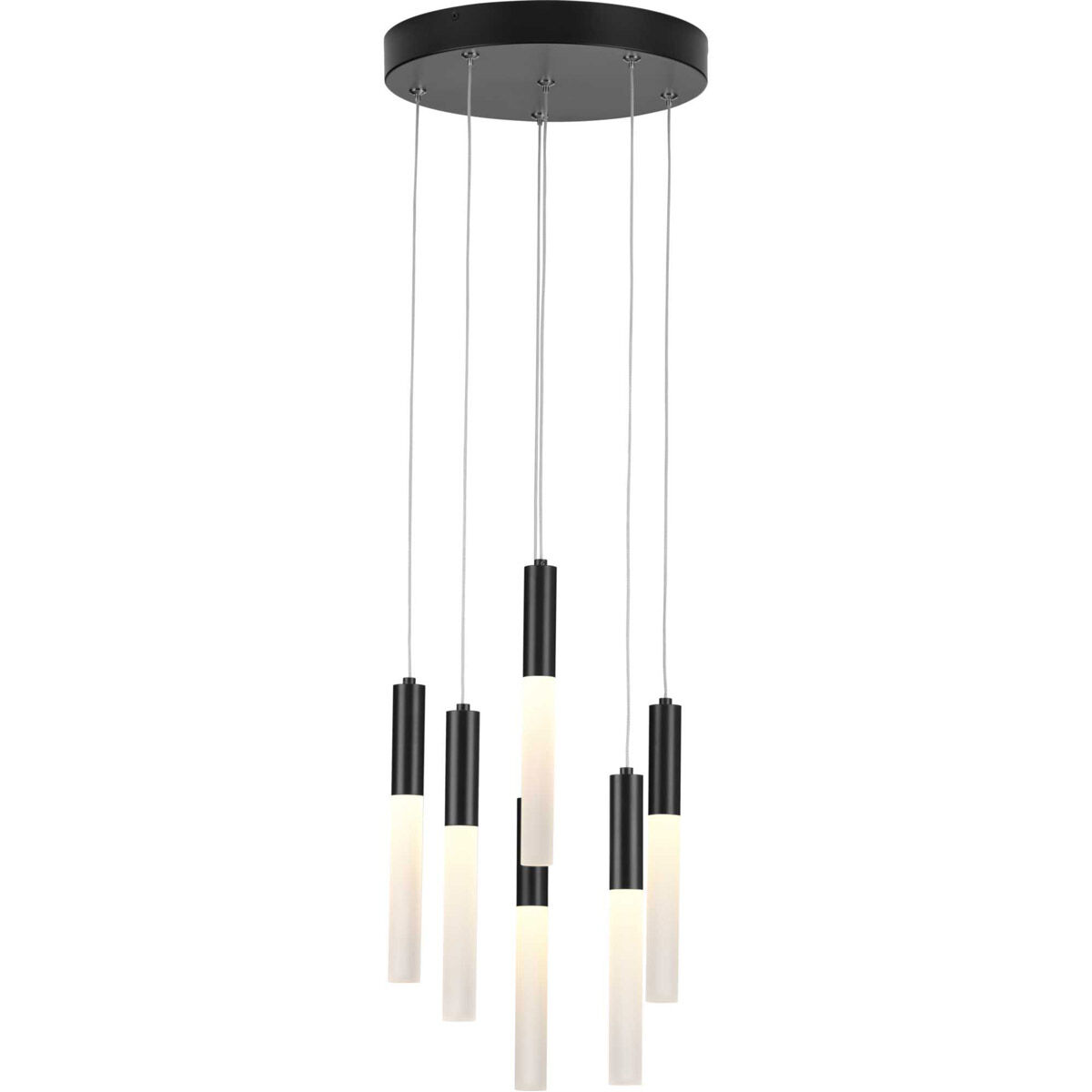 Kylo LED LED 11.75 inch Matte Black Pendant Ceiling Light, Progress LED