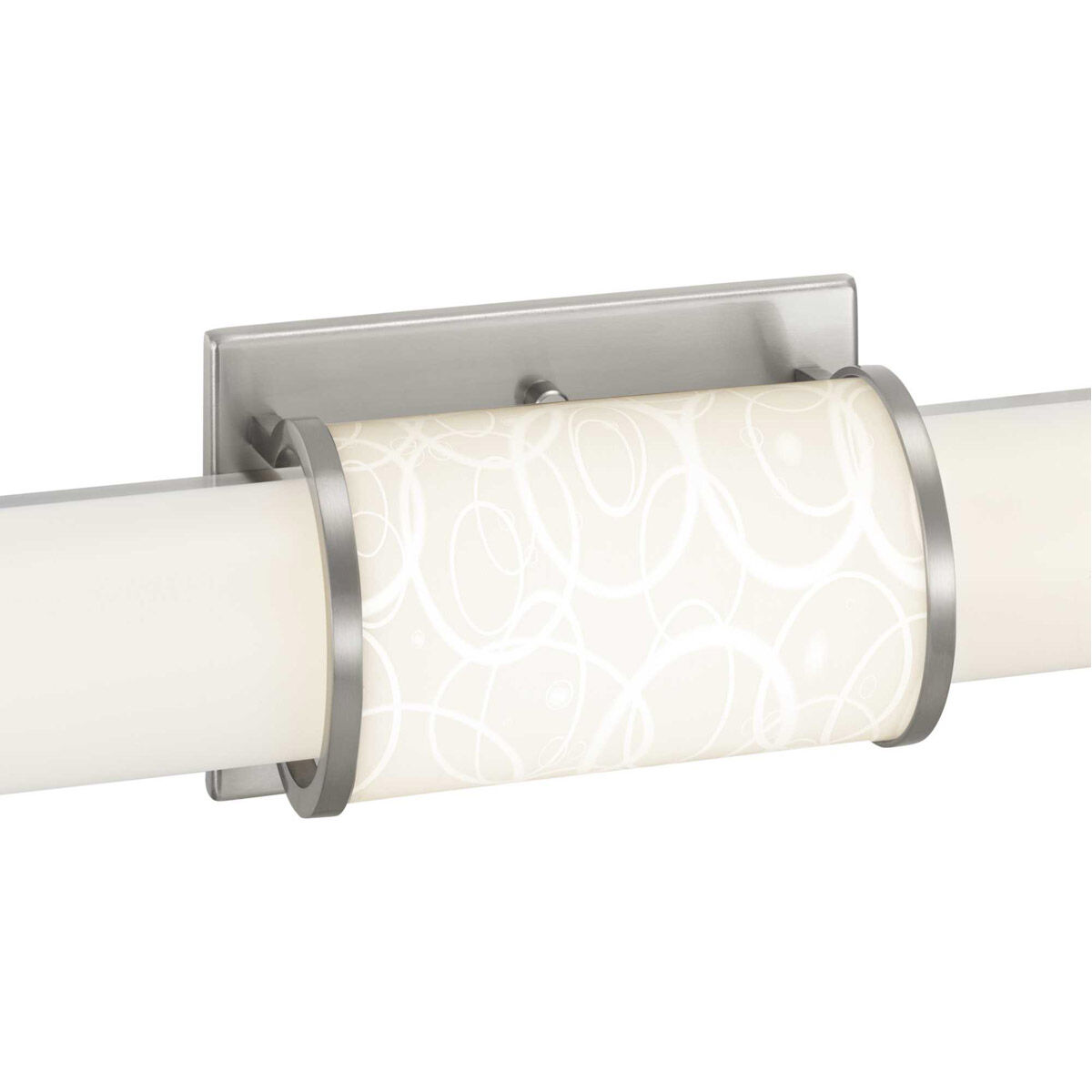 Phase 1.2 LED LED 48 inch Brushed Nickel Linear Bath Bar Wall Light, Progress LED