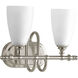 Revive 2 Light 13 inch Brushed Nickel Vanity Wall Light