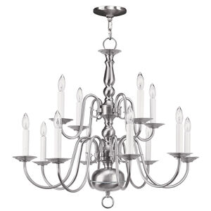 Williamsburgh 12 Light 26.00 inch Chandelier