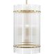 Seville 4 Light 17.87 inch Soft Gold Foyer Light Ceiling Light, Design Series